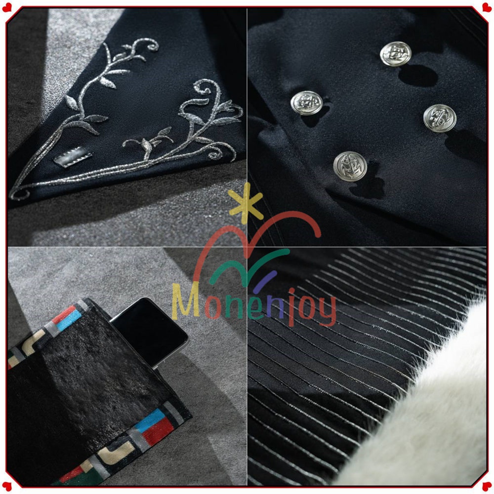 Monenjoy アークナイツ 荒蕪ラップランド コスプレ衣装 Lappland The Decadenza 無秩序な謙遜 コスチューム イベント