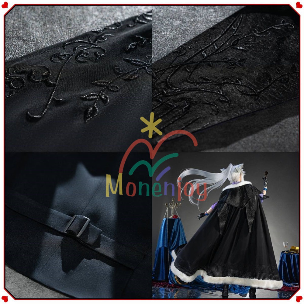 Monenjoy アークナイツ 荒蕪ラップランド コスプレ衣装 Lappland The Decadenza 無秩序な謙遜 コスチューム イベント