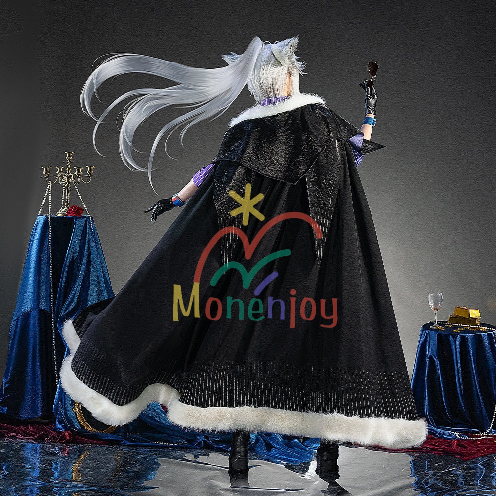 Monenjoy アークナイツ 荒蕪ラップランド コスプレ衣装 Lappland The Decadenza 無秩序な謙遜 コスチューム イベント