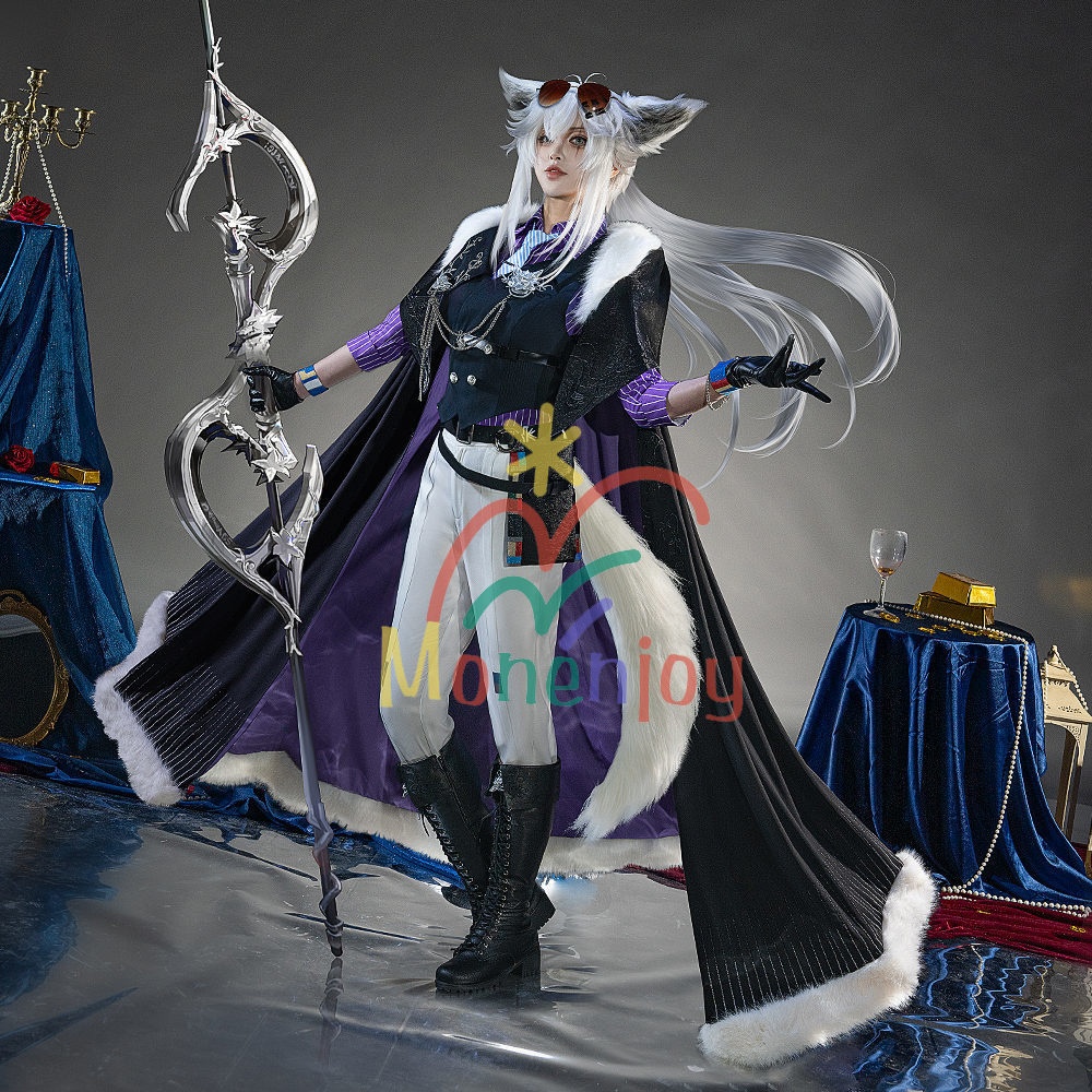 Monenjoy アークナイツ 荒蕪ラップランド コスプレ衣装 Lappland The Decadenza 無秩序な謙遜 コスチューム イベント