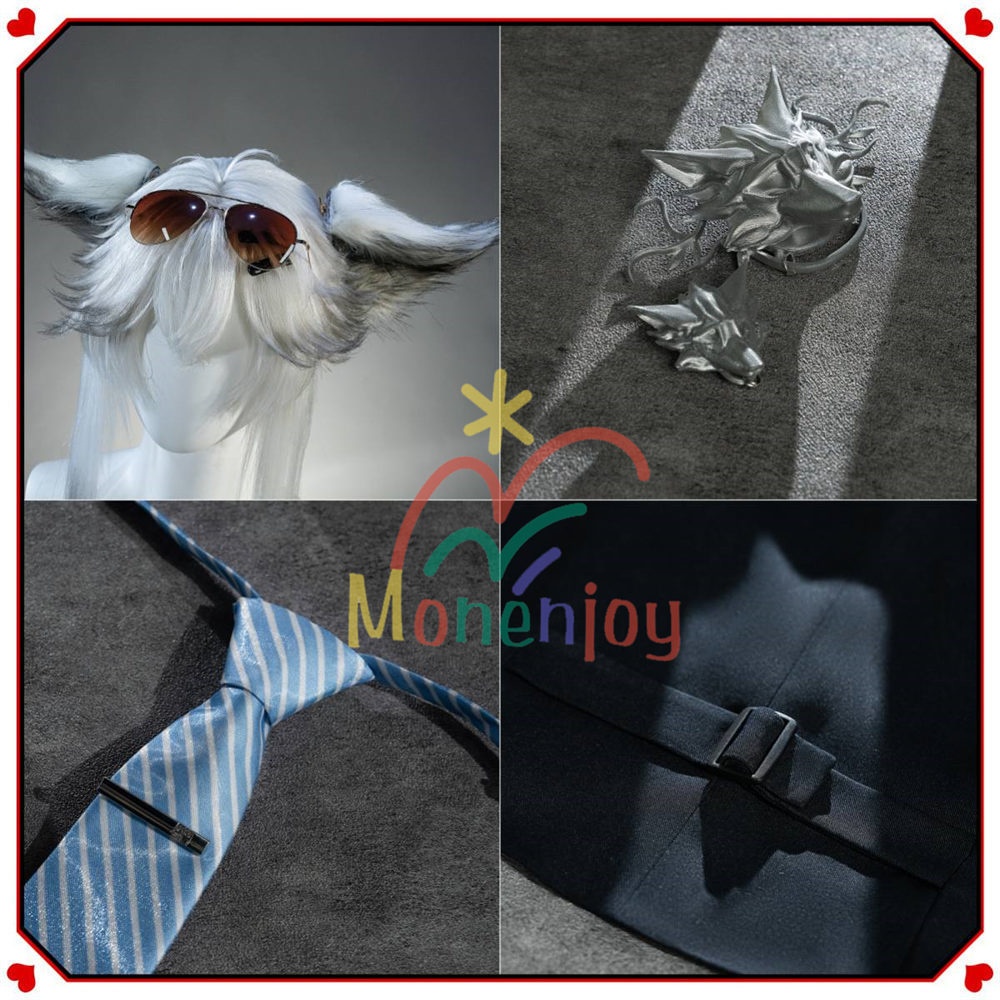 Monenjoy アークナイツ 荒蕪ラップランド コスプレ衣装 Lappland The Decadenza 無秩序な謙遜 コスチューム イベント