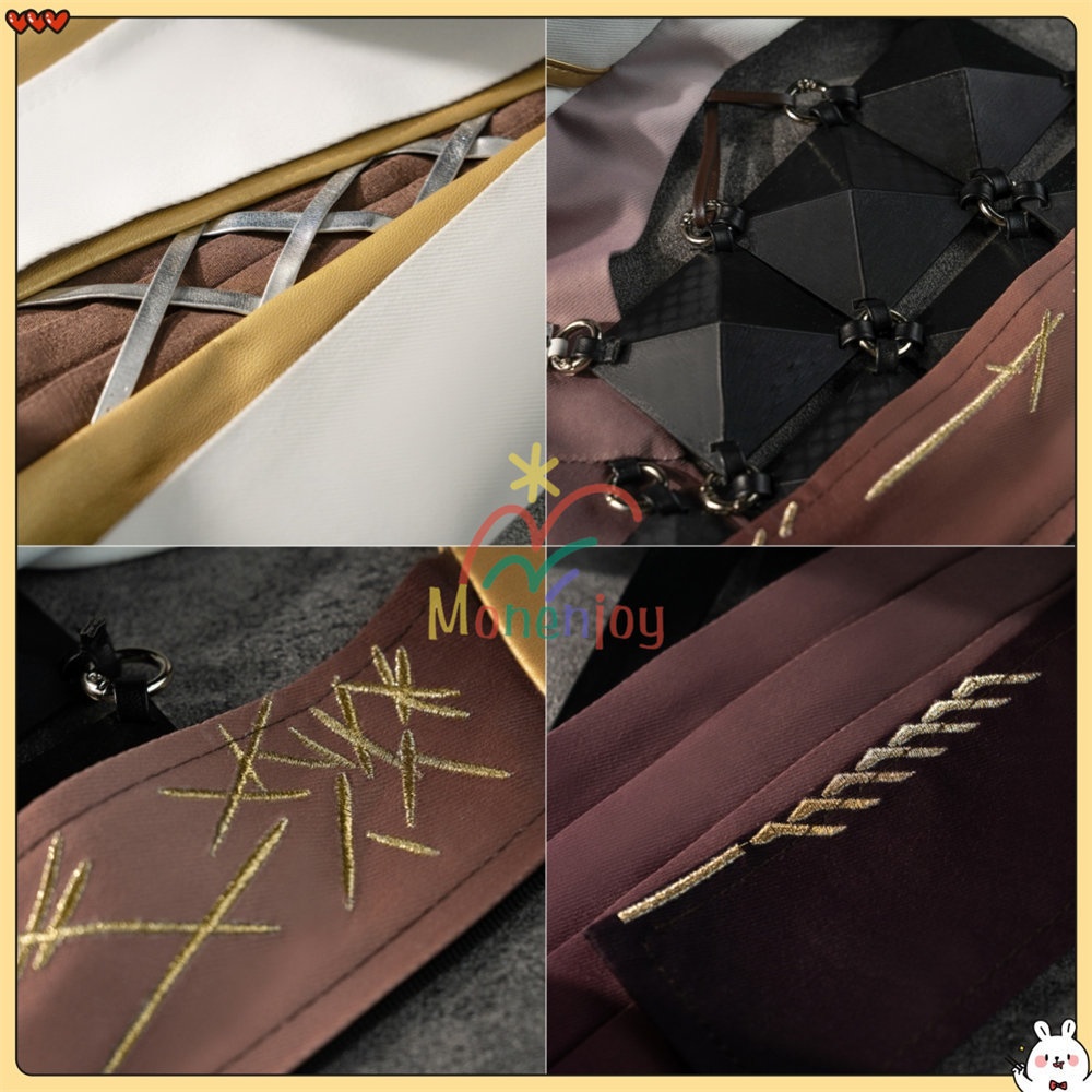 Monenjoy アークナイツ ジー コスプレ衣装 绩 イベント Arknights コスチューム 角付