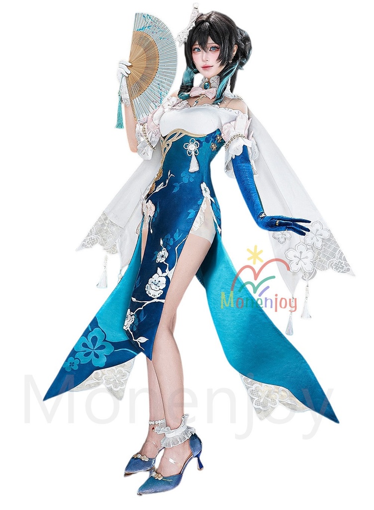 Monenjoy　崩壊スターレイル ルアンメェイ コスプレ衣装　ドレス　金属製パーツ　コスチューム