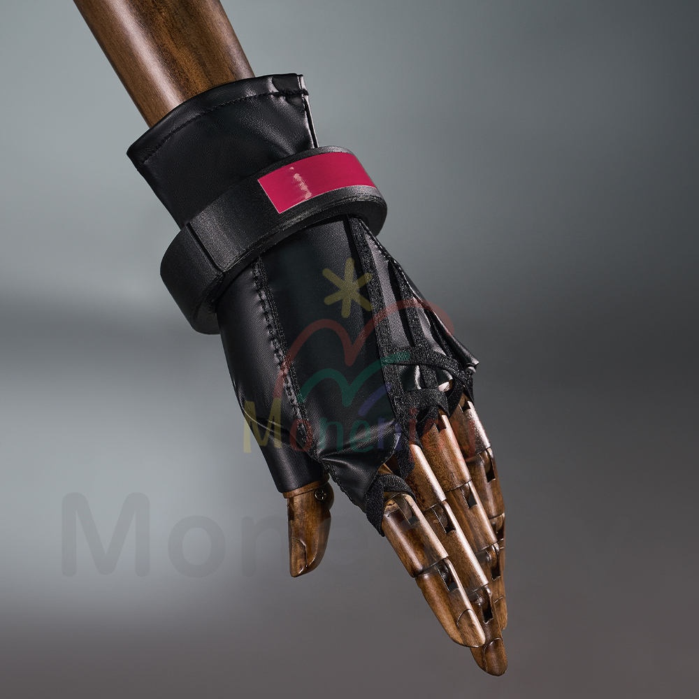 Monenjoy エンドフィールド ロッシ コスプレ衣装 狼耳付 アークナイツ 3d樹脂製パーツ コスチューム 尻尾追加対応