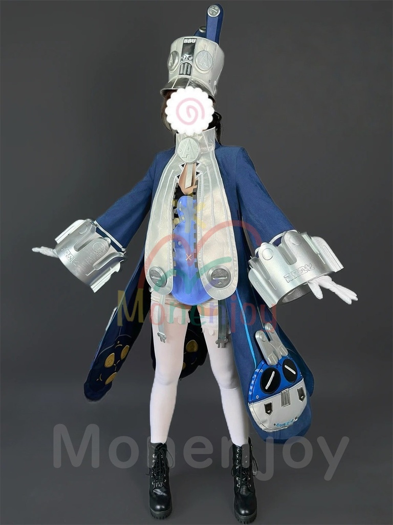 予約 Monenjoy ゼンゼロ ノルムー コスプレ衣装 帽子付 3d樹脂製パーツ Norma マルセルグループ特殊事務部 イベント ハロウィン対応 舞台使用