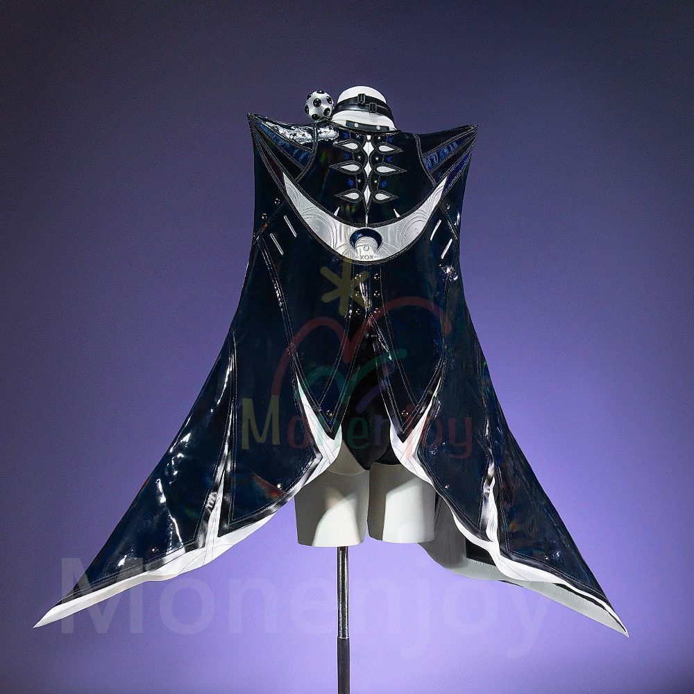 Monenjoy ゼンゼロ プロメイア コスプレ衣装 3d樹脂製パーツ Promeia 人工革 クランプスの黒枝 腿カバー付 イベント対応