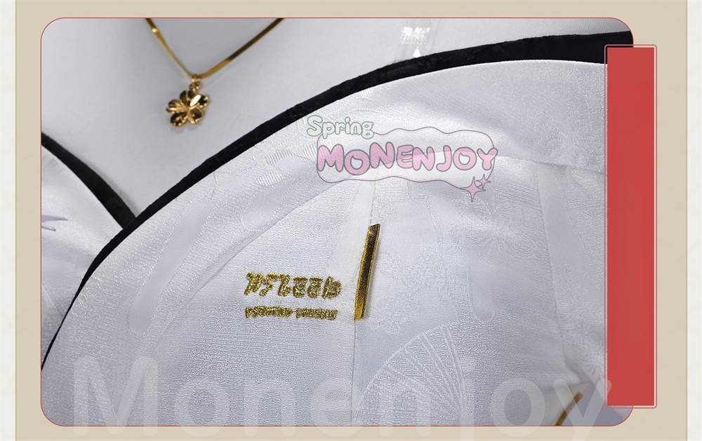 Monenjoy 鳴潮 緋雪 コスプレ衣装 ひゆき ジャカード織りの生地 超立体3DPLA材質パーツ コスチューム イベント舞台対応