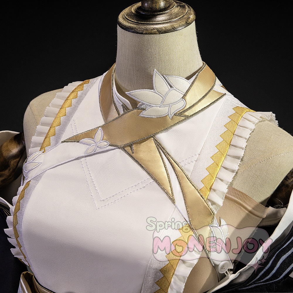 Monenjoy ゼンレスゾーンゼロ 星見雅 コスプレ衣装 銀庭より届く花便り コスチューム 3d樹脂製パーツ ハロウィン イベント舞台使用対応