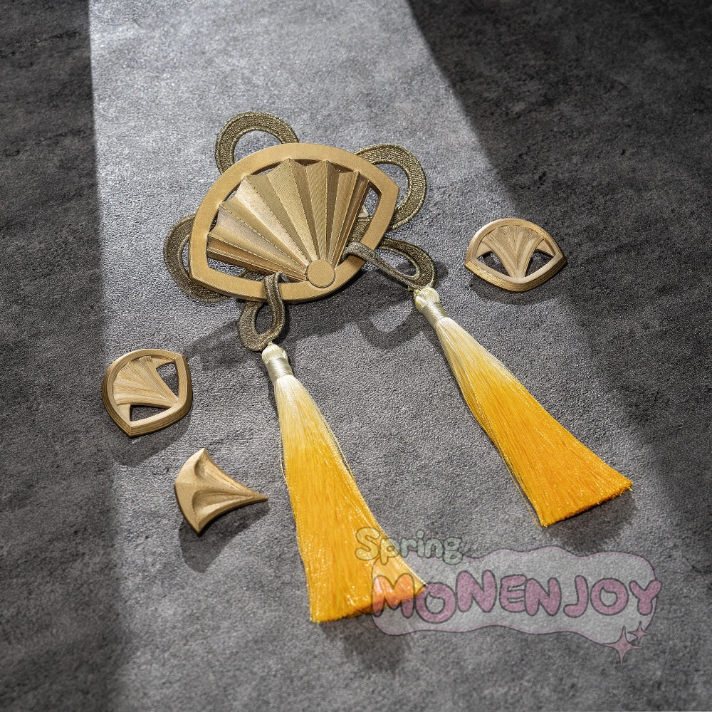 Monenjoy ゼンレスゾーンゼロ 星見雅 コスプレ衣装 銀庭より届く花便り コスチューム 3d樹脂製パーツ ハロウィン イベント舞台使用対応