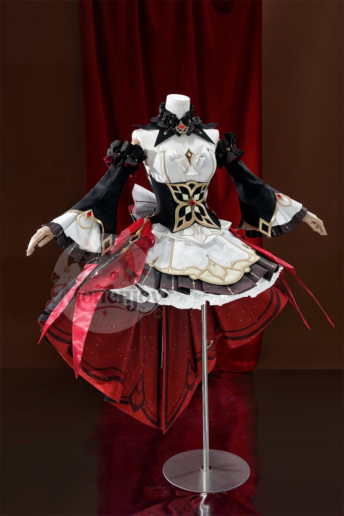 Monenjoy 原神 サンドローネ コスプレ衣装 金属製パーツUP 背中ゼンマイ回転可能 イベント舞台対応