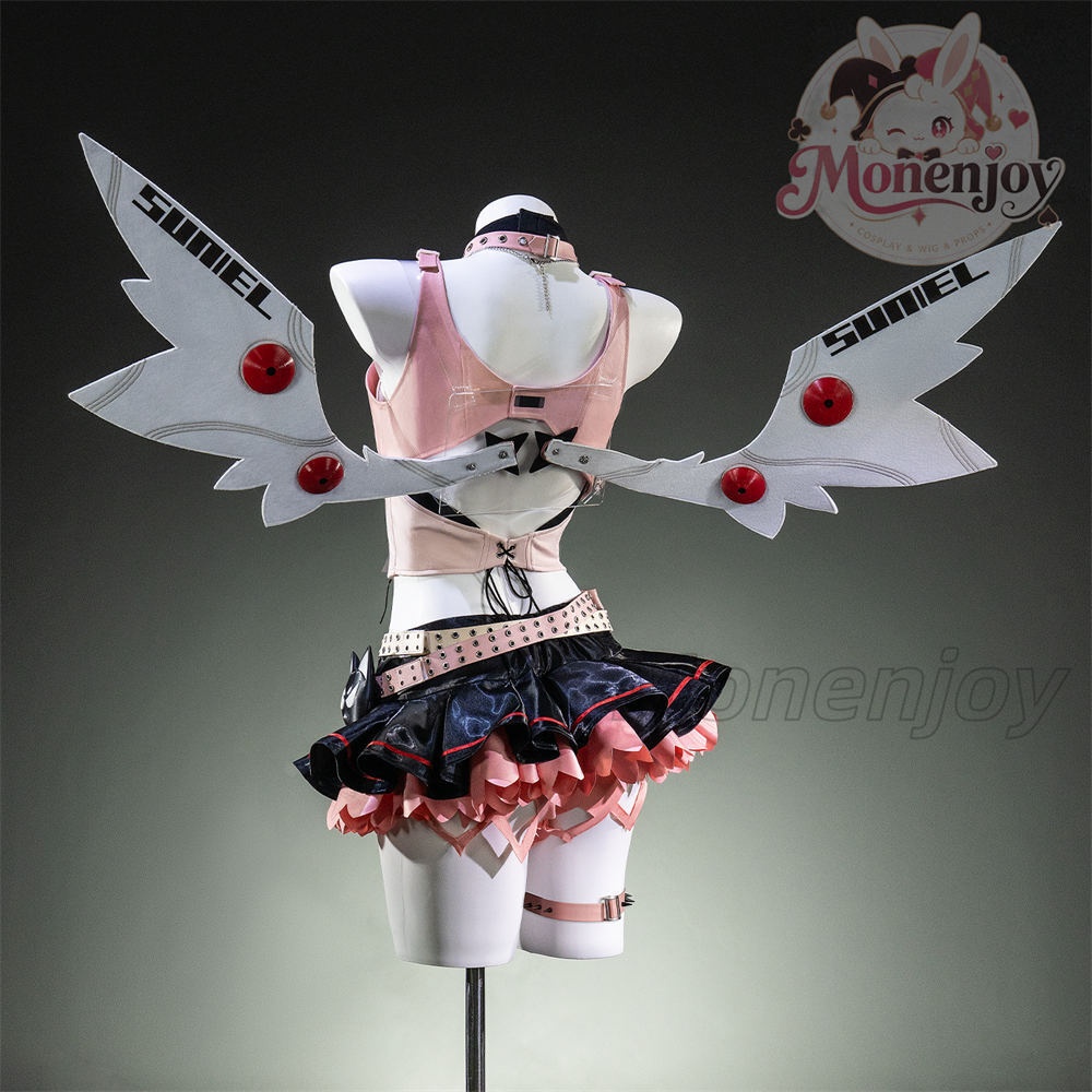 限定販売 Monenjoy ゼンレスゾーンゼロ KFCコラボ 妄想エンジェル アリア 千夏 南宮羽 コスプレ衣装 舞台 ライブ服