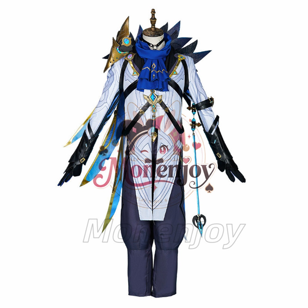 Monenjoy 原神 ドットーレ 博士 コスプレ衣装 マスク付 イベント コスチューム