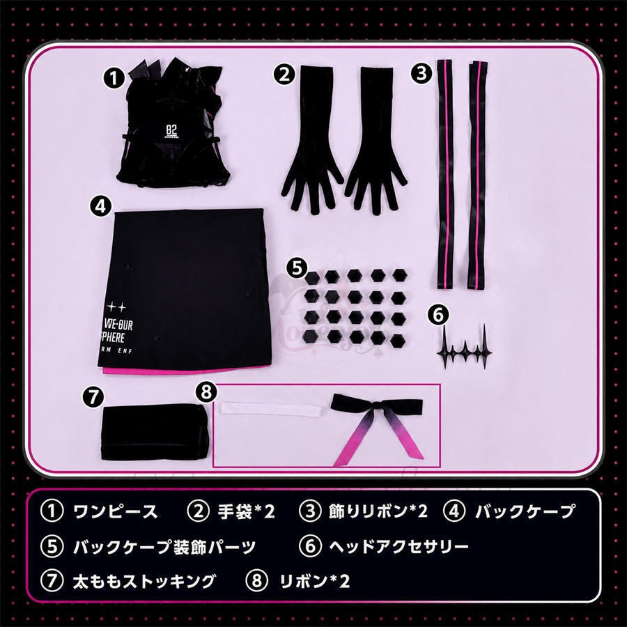【Monenjoy】勝利の女神:NIKKE 神罰(モダニア)コスプレ衣装 高品質コスチューム ウィッグ・靴追加対応