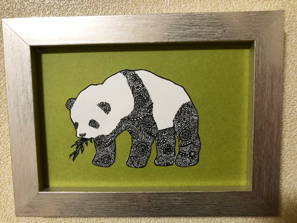 パンダ　原画