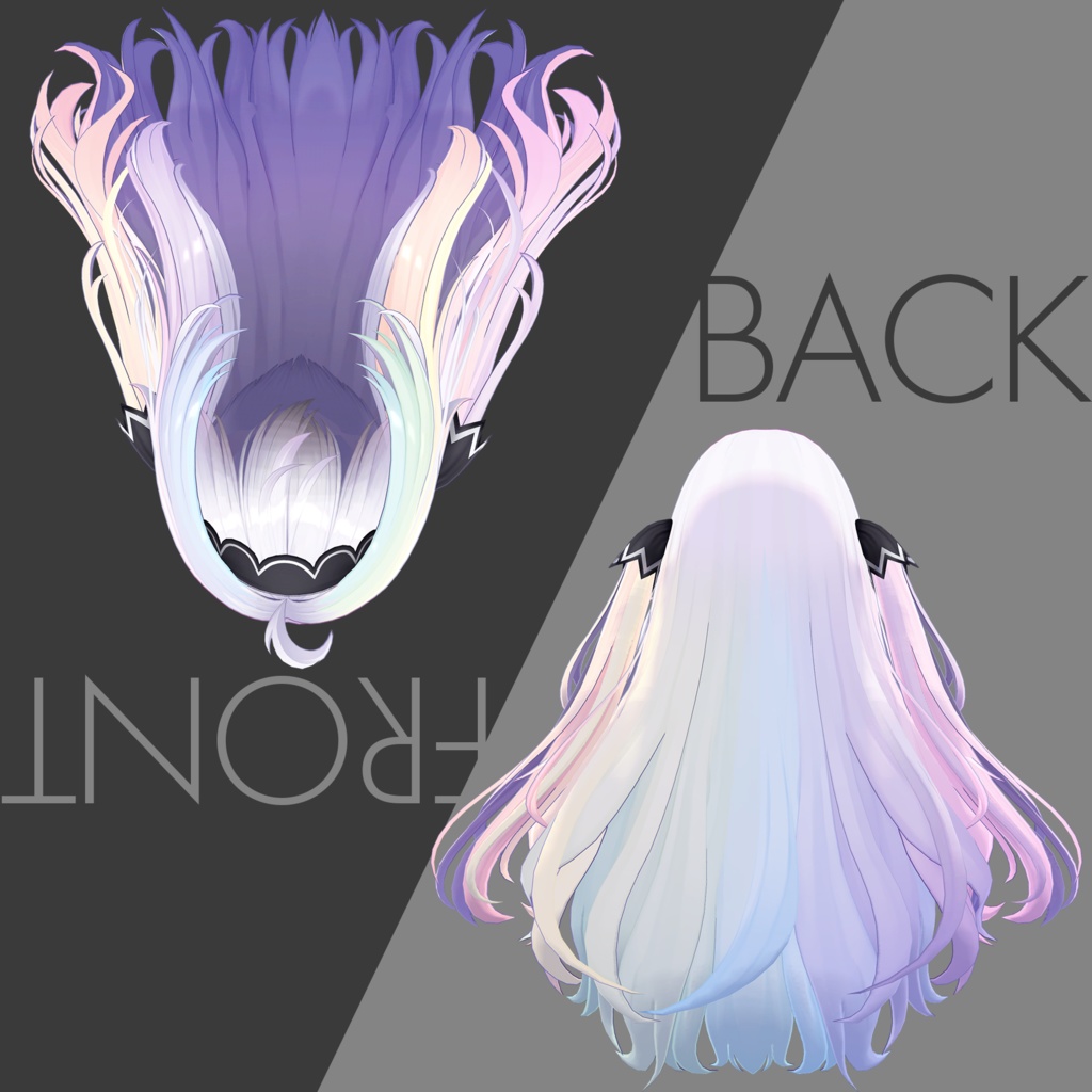 【愛莉/airi専用】RAINBOW AIRI【VRChat想定】