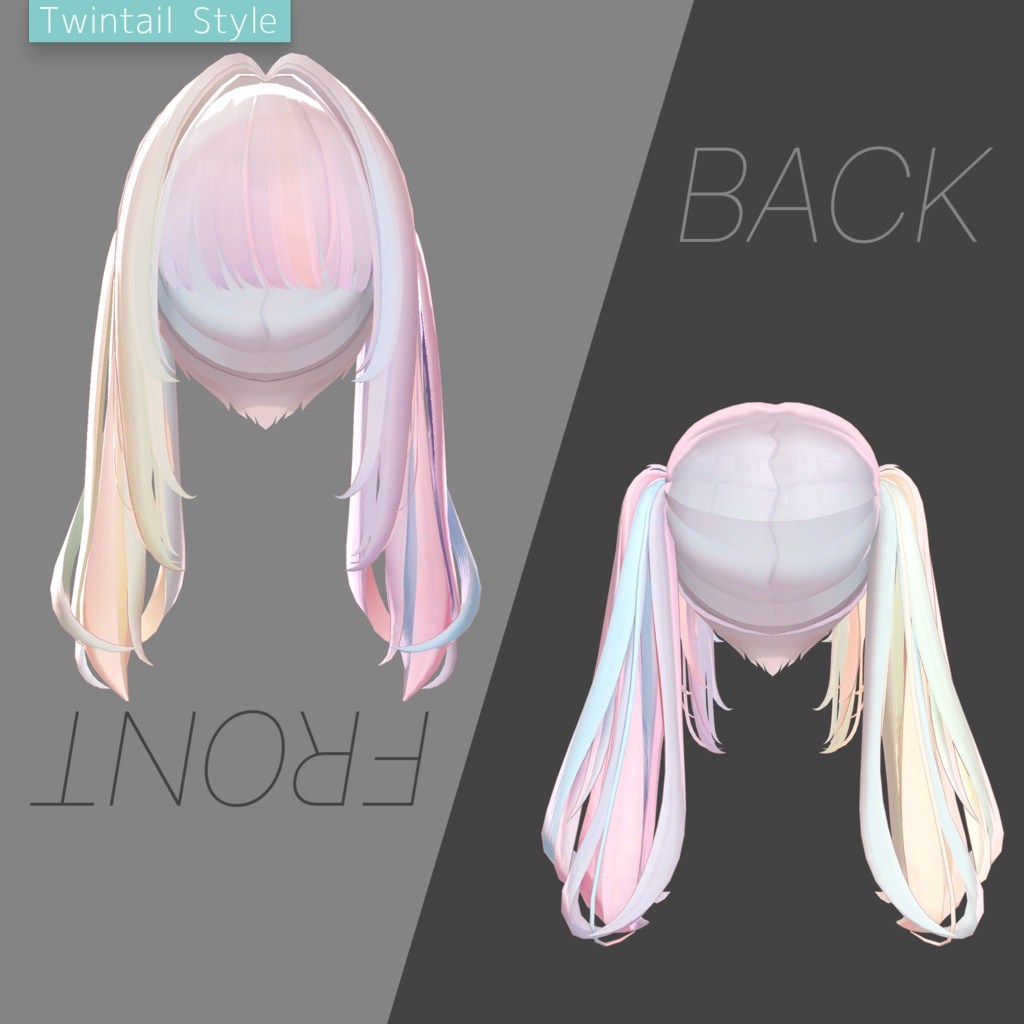 【りりか/ririka専用】RAINBOW RIRIKA【VRChat想定】