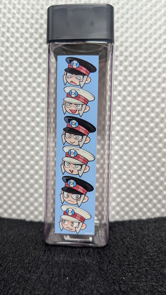 ３マススクエアクリアボトル