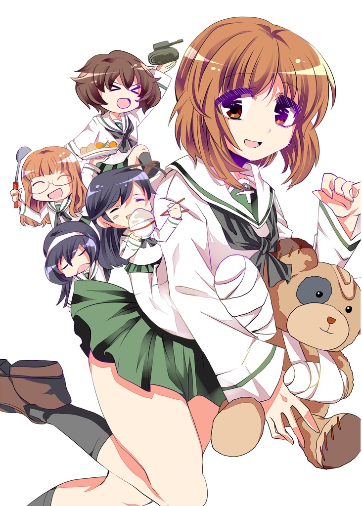 ガルパンイラストまとめ本