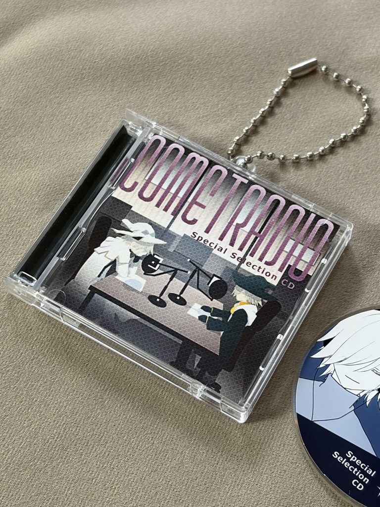 彗星ラジオCDキーホルダー