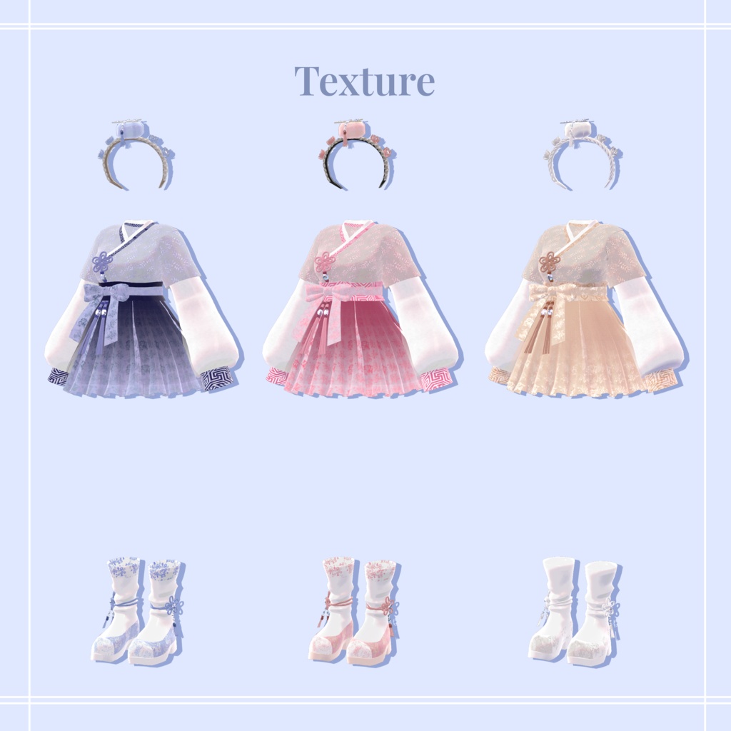 [Manuka/Moe/Selestia] Today hanbok 缩略图 3
