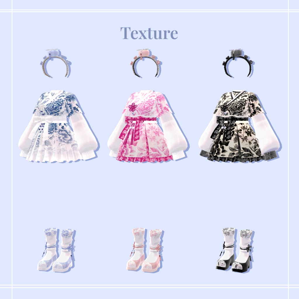 [Manuka/Moe/Selestia] Today hanbok 缩略图 4