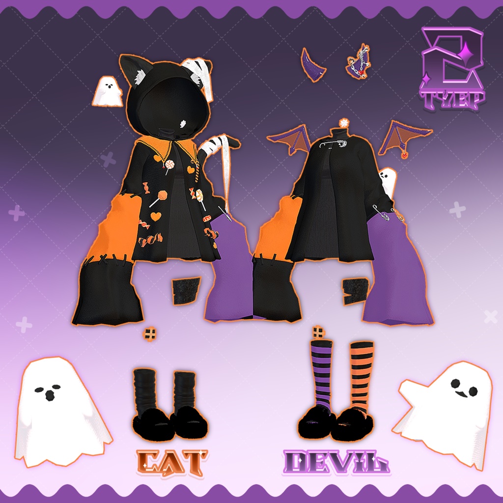 [Manuka/Moe/Kikyo/Selestia] Today Halloween 缩略图 2