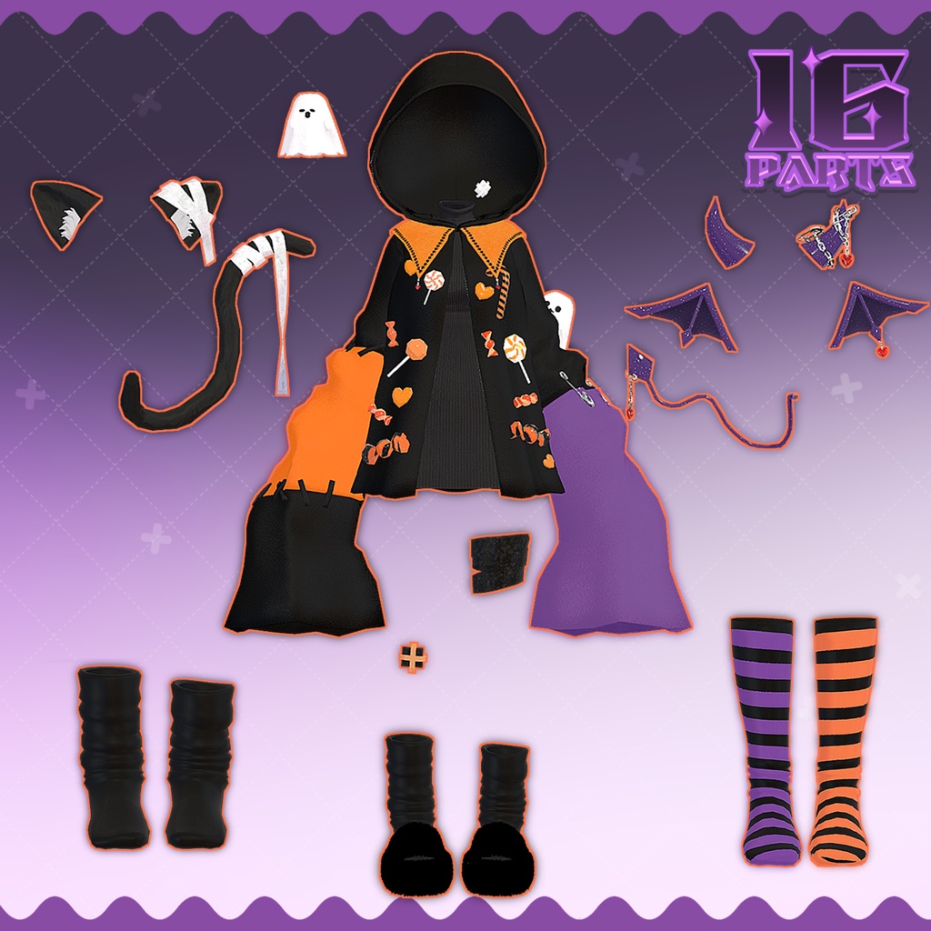 [Manuka/Moe/Kikyo/Selestia] Today Halloween 缩略图 3