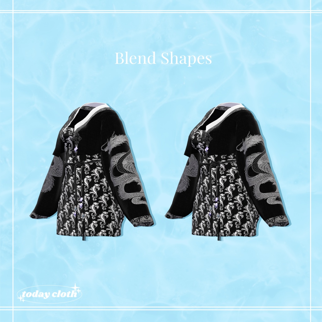 【9アバター対応】Blue Dragon