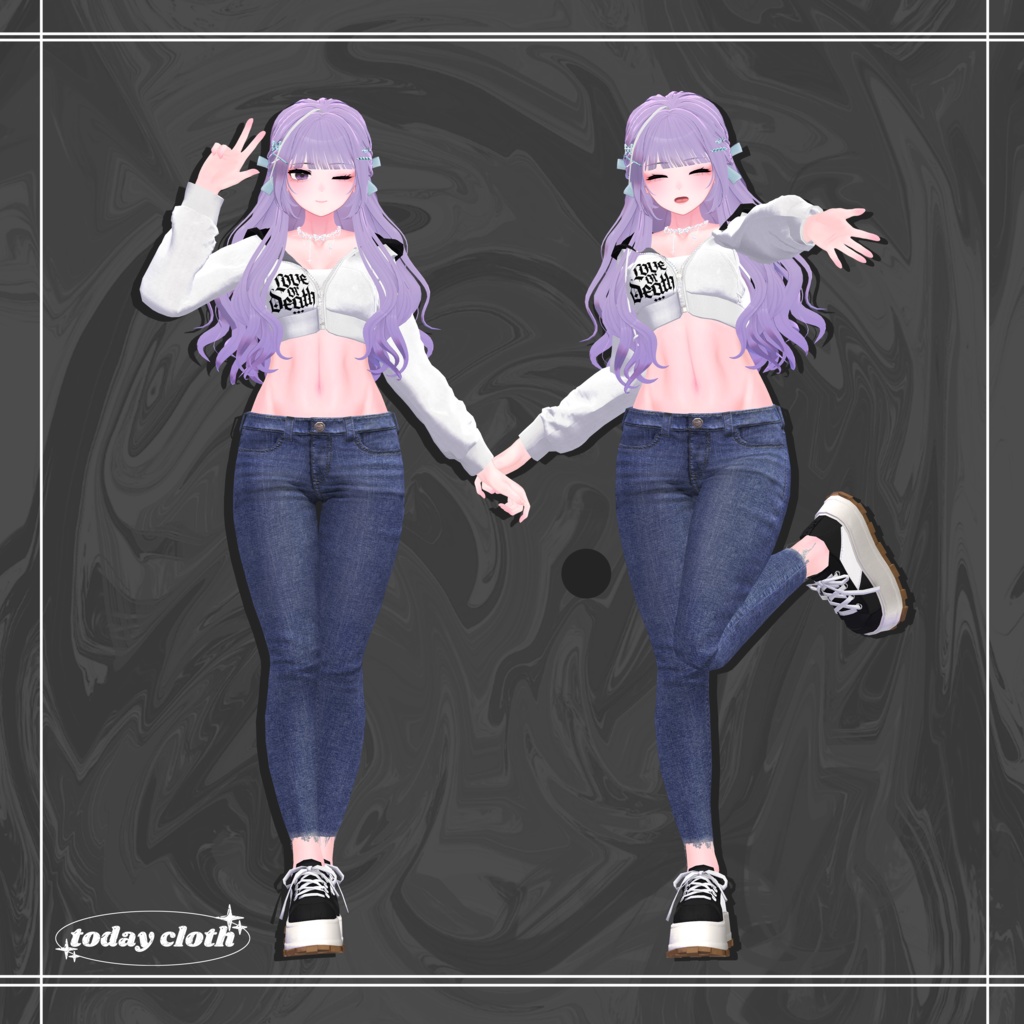 🖤SALE🖤【7アバター対応】Hoodie