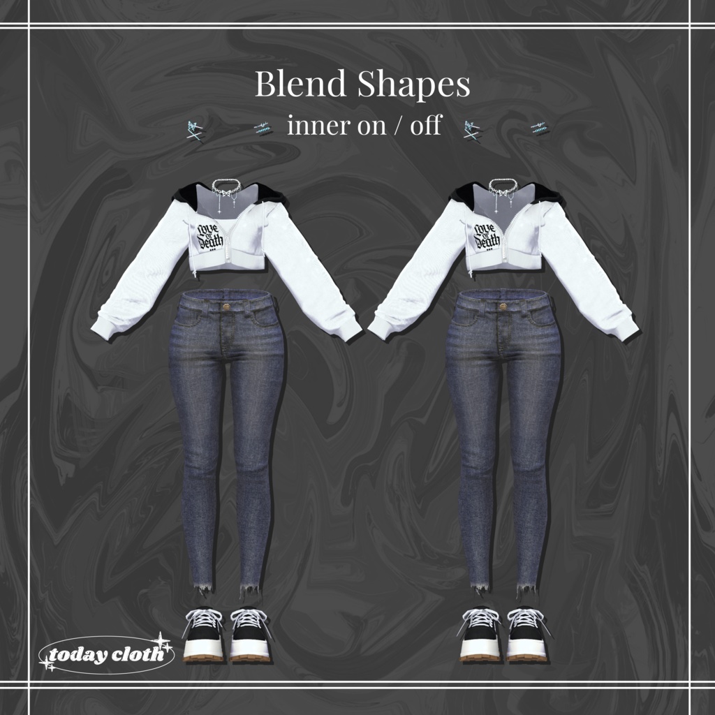 🖤SALE🖤【7アバター対応】Hoodie