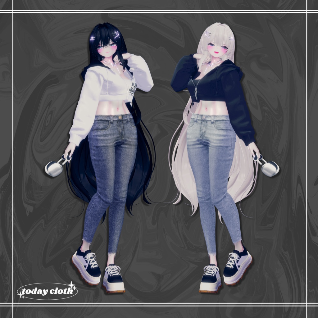 🖤SALE🖤【7アバター対応】Hoodie