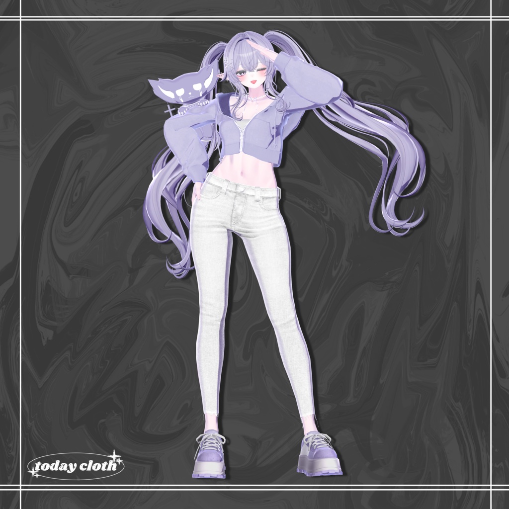 🖤SALE🖤【7アバター対応】Hoodie