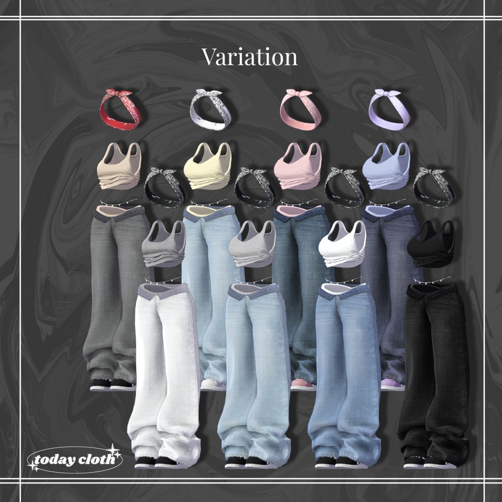 【5アバター対応】Bandana