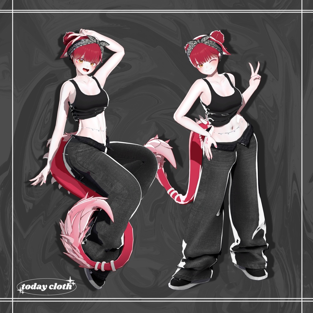 【5アバター対応】Bandana