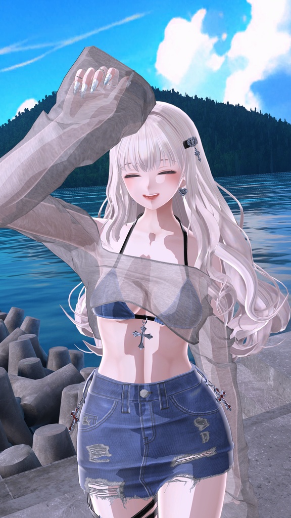 🖤SALE🖤【7アバター対応】Denim Bikini