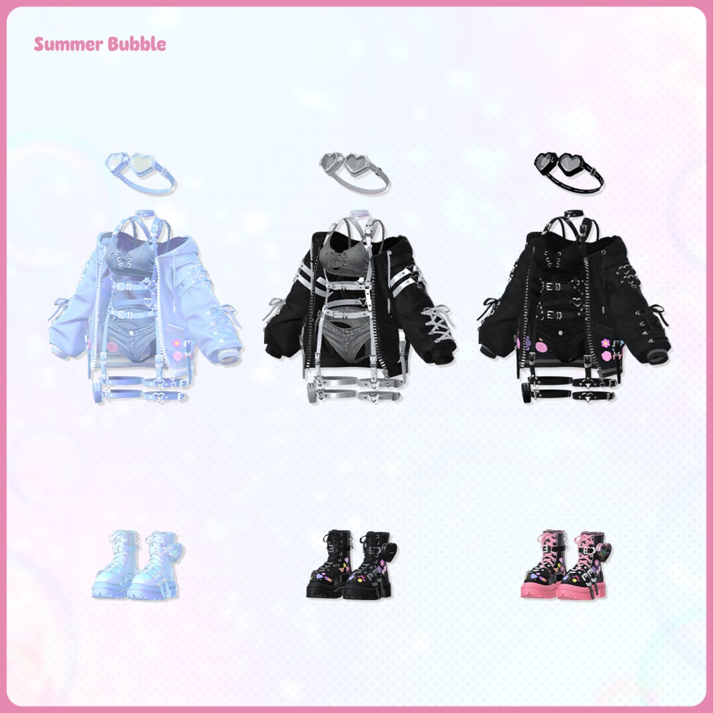 【7アバター対応】🫧Summer Bubble🫧