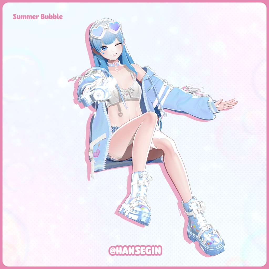 【7アバター対応】🫧Summer Bubble🫧