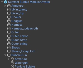 【7アバター対応】🫧Summer Bubble🫧