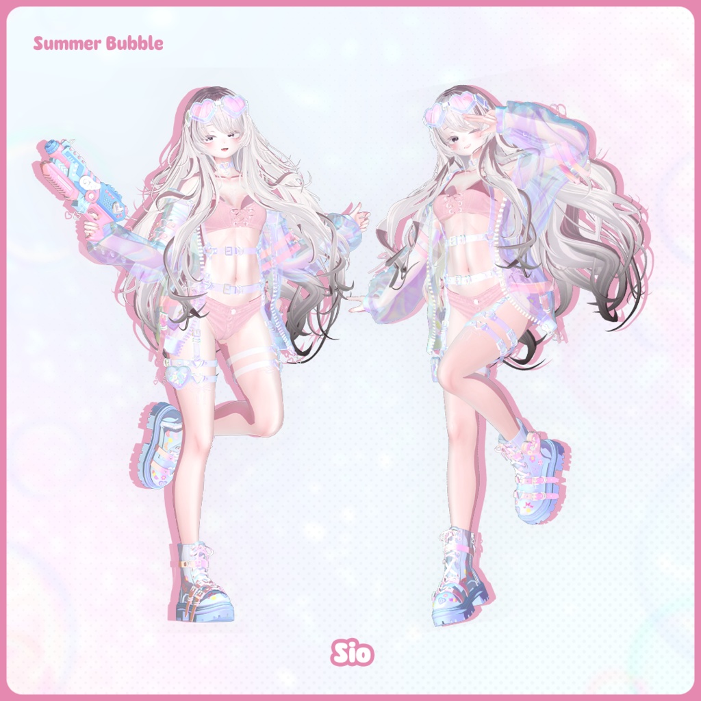 【7アバター対応】🫧Summer Bubble🫧