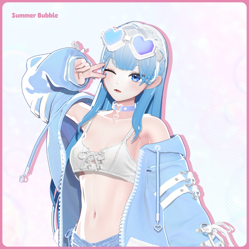 【7アバター対応】🫧Summer Bubble🫧