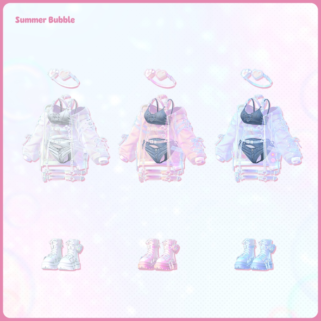 【7アバター対応】🫧Summer Bubble🫧