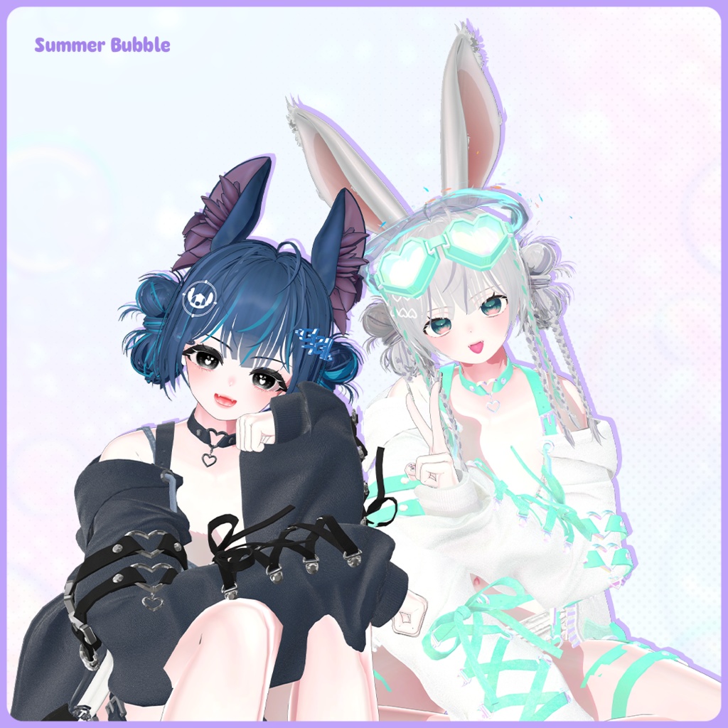 【5アバター対応】🫧Braids Hair🫧