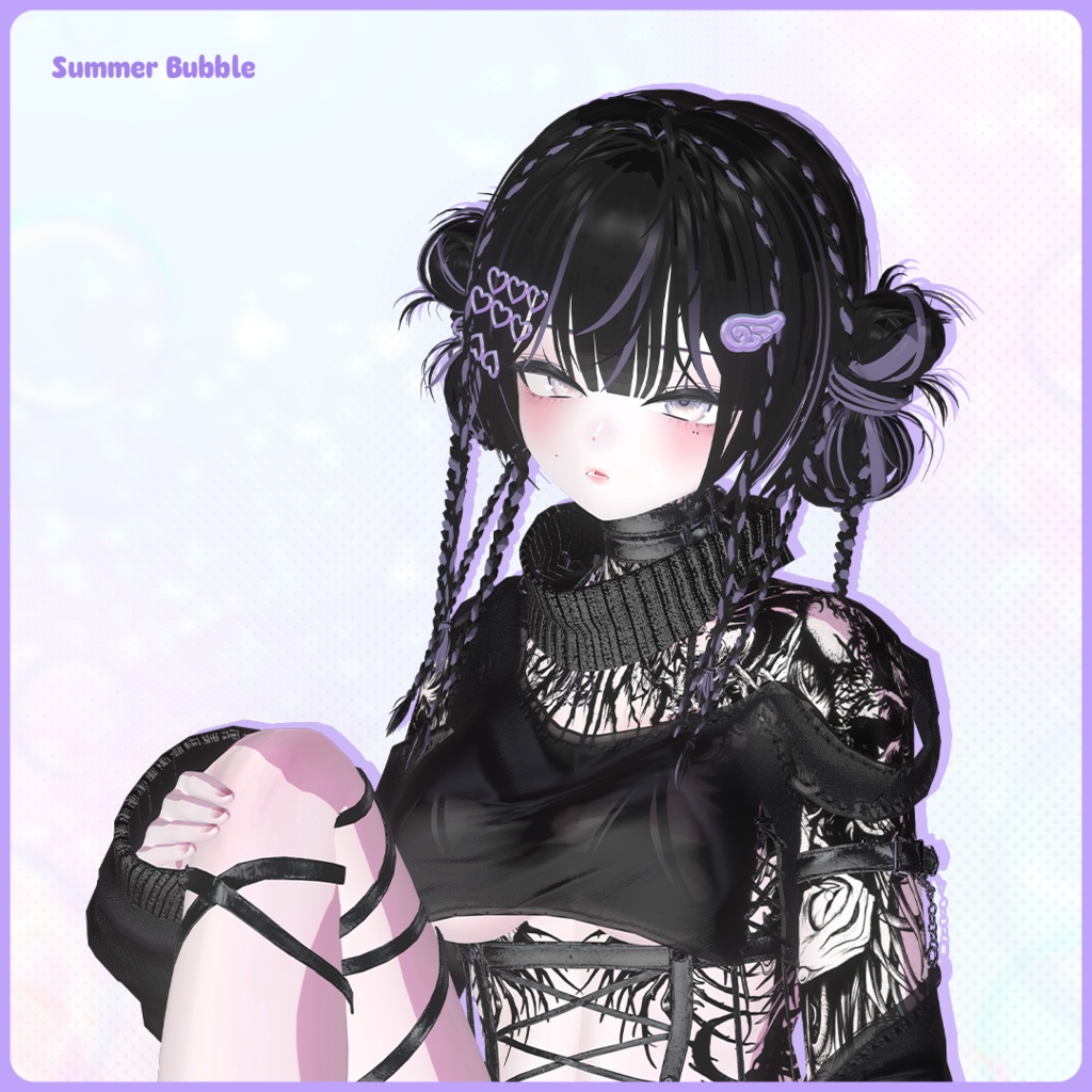 【5アバター対応】🫧Braids Hair🫧