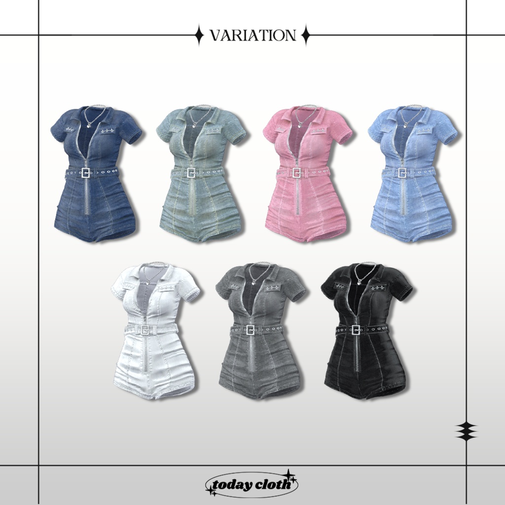 【3アバター対応】Today Romper