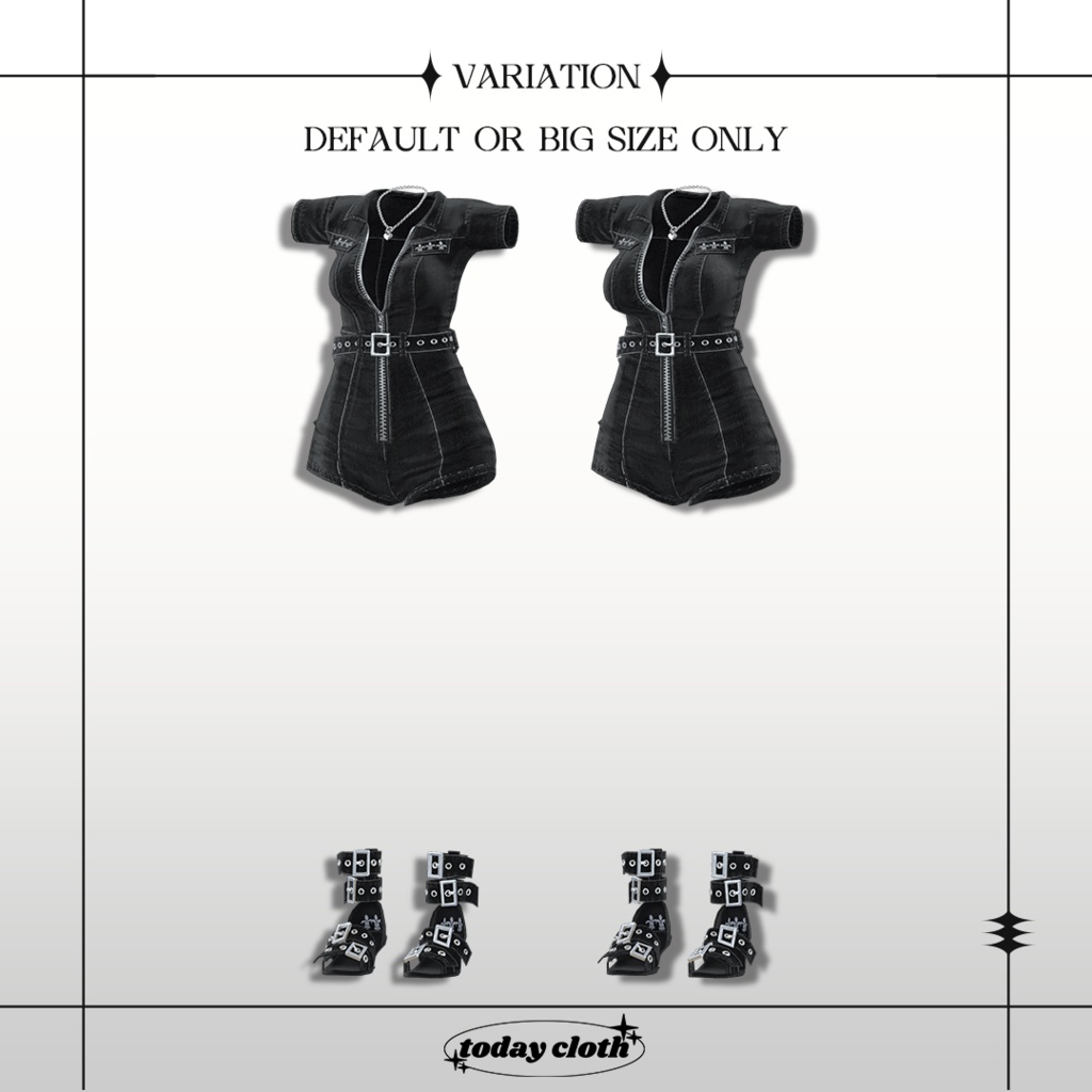 【3アバター対応】Today Romper