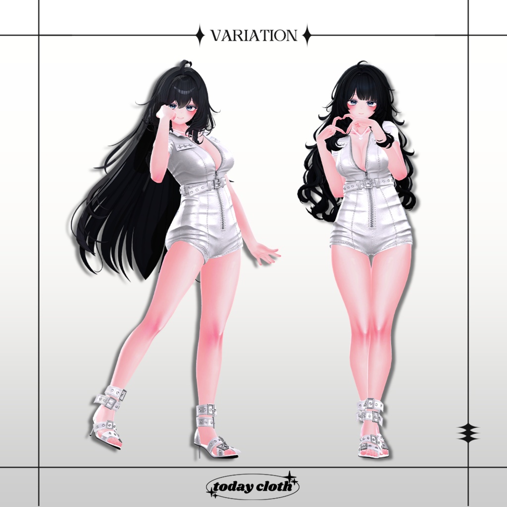 【3アバター対応】Today Romper