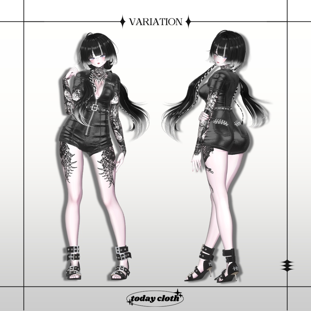 【3アバター対応】Today Romper