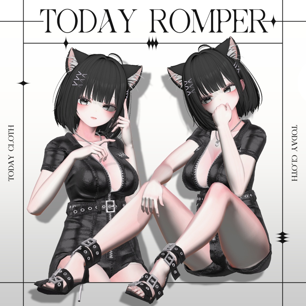 【3アバター対応】Today Romper