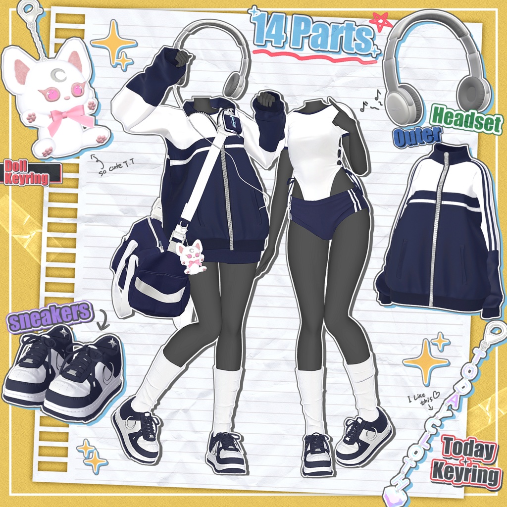 【10アバター対応】Today Sports Uniform