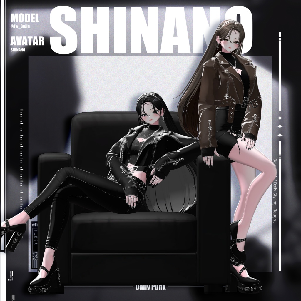 🖤SALE🖤【8アバター対応】Daily Punk